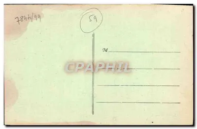 Orchies (Nord) — Um lado da Grand' Place, de frente para o antigo Beffroi — L. S. édit., Hautmont — Verso
