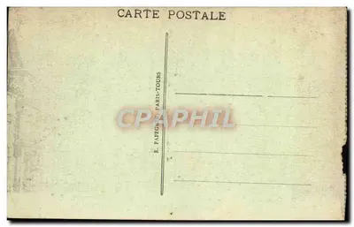 Schloss BLOIS (L.-et-C.) - Flügel von Louis XII durch die Säulen - A. P. — Rückseite