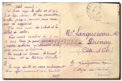 Chalons-sur-Marne — 시청 — ND.69 — 뒷면