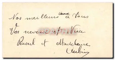 Antieke ansichtkaart Fantaisie Fleurs — Achterkant