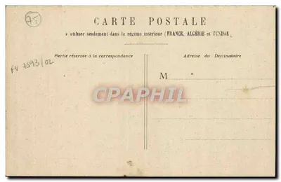 Paris - Gare Saint-Lazare — façade principale avec horloge — éditeur imprimeur non visible — Achterkant