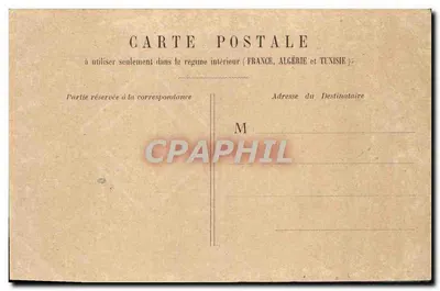 Paris - Gare Saint-Lazare — façade principale avec horloge — éditeur imprimeur non visible — Rewers
