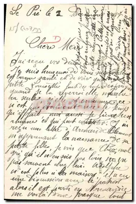 Paryż — Nowa Gara de Orléans — E. M. n° 5040 — Rewers