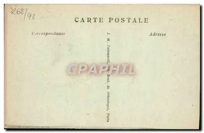 París — La Estación del Norte y el Boulevard Denain — T. (editor) — Reverso