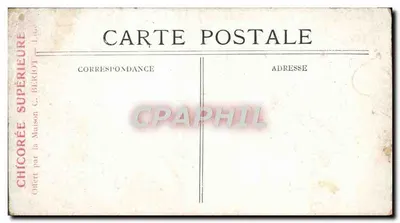 MARSEILLE — Pałac Longchamp — Wydawca C. Bertiot — Rewers