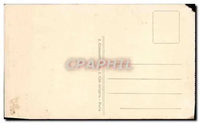 Śmierć św. Geneviefy — Malarstwo ścienne Panthéonu — J.-P. Laurens — Rewers