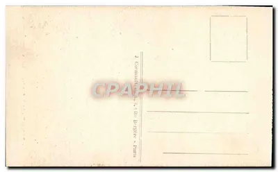 Malarstwo ścienne Panthéonu — Święta Geneviève z pieczęcią boską — Puvuis de Chavannes — Rewers
