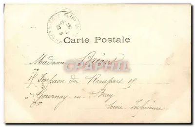 O sono da vovó — H. Manuel, Paris, n°8 — Verso