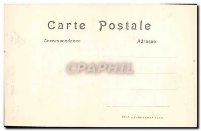Katedra w Reims — Lewy portal zniszczony przez Niemców w 1914 — Wydawca LL. — Rewers