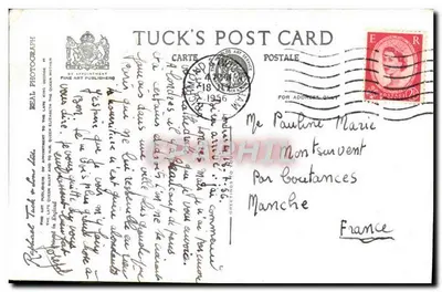 Katedra Świętego Pawła — widok frontalny — Tuck's Post Card nr L 96 — Rewers