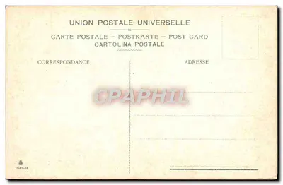 Het Cenacolo - Leonardo da Vinci — Uitgave van de Wereldwijde Postunie — Achterkant