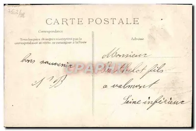 PARIS — Boulevard des Capucines — Uitgever ELD, n° 90 — Achterkant