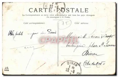 PARIS. — Le Grand Palais (Champs-Élysées.) — Wydawca VENARD — Rewers