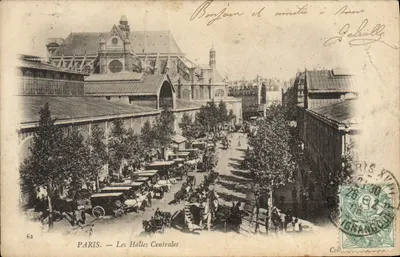 PARIS — Les Halles Centrales — Éditeur : Col. Paris XIII