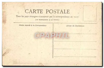 O Leão de Belfort — Paris — Coleção Petit Journal — Verso