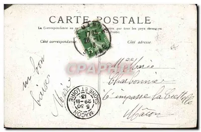 Parigi — Il Giardino del Lussemburgo — Graphil — Verso