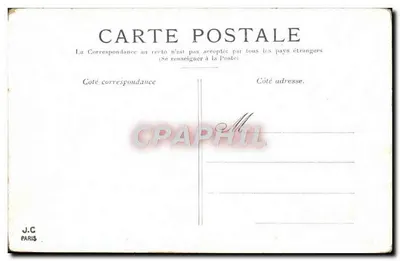 Paris — Jardim do Luxemburgo — J.C. Paris — Verso