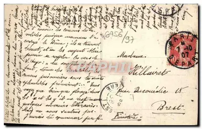 Paris — Os Canhões dos Invalides — C. L. C. n° 839 — Verso