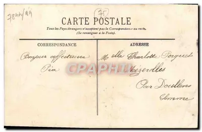Paris — O Hotel dos Invalidos — O Túmulo de Napoleão I — O Sarcófago — LL. — N° 887 — Verso