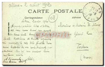 Sedan — Widok na Meuse — éditeur LL n°46 — Rewers