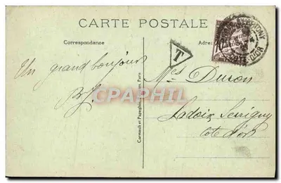 Paryż — Hotel de Ville i Most Arcole — A.P. n°121 — Rewers