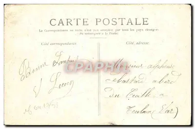Paris — Das Rathaus am Seine — unbekannter Verlag — Rückseite