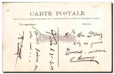 Madame Sans Gêne — scena teatrale — A&S 770 — Verso