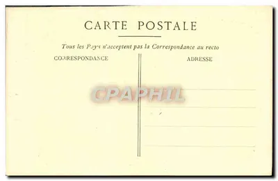 Mont Saint-Michel — Blanqui w swojej Wiezieni — Zbiór Muzeum — Rewers