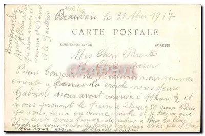París — El Rond-point des Champs-Élysées — C.M. n°119 — Reverso