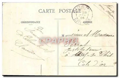 PARIS - Buttes Chaumont - La Salita al Belvedere — editore n° 937 — Verso