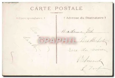 Je porte bonheur — Heureuse Année — editor não visível, número de série 4093 — Verso