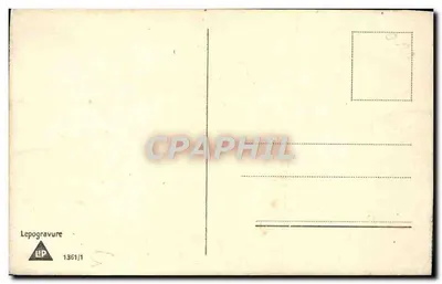 Scena zimowa z wozem — Lepogravure n°1361/1 — Rewers