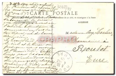 PARIS — Igreja de São Germain-des-Prés — B. F. Paris, n° 112 — Verso