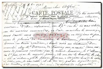Paris - Église Saint-Augustin & le Boulevard Malesherbes — éditeur CPAPHIL, n° de série non visible — Verso