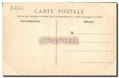 Mont-Saint-Michel — Widok z południowego wschodu z murów obronnych — A l’Hermine — Rewers