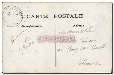 Escena de comedia — La hija de Nevers — editor Walery, n°4480 — Reverso