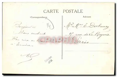 Monólogos humorísticos em patois normando — A Caneta de Mestre Jacques — Henri ERMICE, Vire, N°3 da Série — Verso