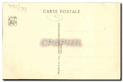 Pavilhão da Côte française des Somalis — Exposição Colonial Internacional — Paris 1931 — Ch. Wuiffell, Arq. D.G. — Verso