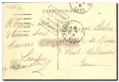 Palácio da A.O.F. — Os Portais dos Comerciantes Indígenas — Exposição Colonial Internacional — Paris 1931 — Verso