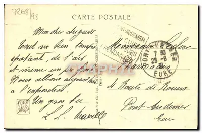 Exposition Coloniale Internationale — Paris 1934 — Grande Avenue des Colonies — Éditeur : BAUN & Cie. Imp. Paris — Verso