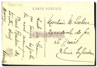 Palais de la Section Métropolitaine — Exposition Coloniale Internationale Paris 1931 — éditeur Gouêtez Nouveau Diplomate — Achterkant
