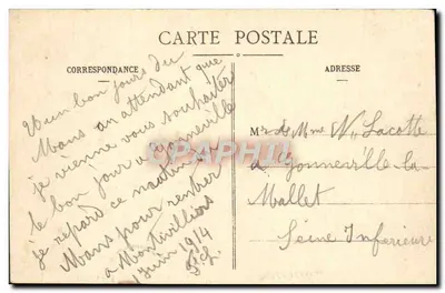 A Bretanha — A galette virada — Artaud et Nozais, Nantes — Verso