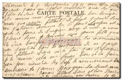 Młoda kobieta w tradycyjnej czapce — Kraj Paimpol, Tréguier, Guingamp, Lanvollon — Zbiór E. Hamonic, St-B. — Rewers