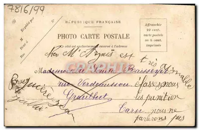 Bambino in costume militare — Aiutateci un po !! — Editore BLI, n° IX — Verso