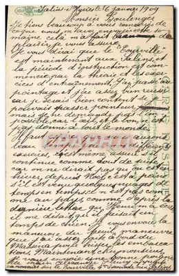 Życie Morskie — Manewry wincha — L.V. & Cie, nr 2789 — Rewers