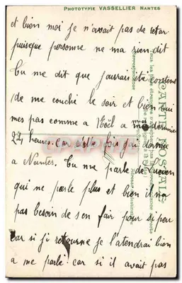 Marin e pugile — 'en garde' — La Vita del Marin, n° 2681 — Verso