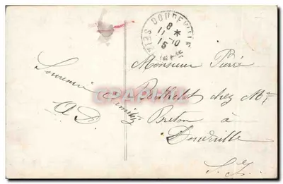 Una idea — tarjeta postal ilustrada — Mâsungs 640 — Reverso