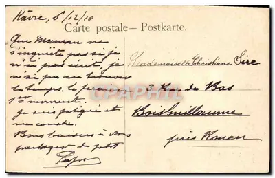 Pejzaż wiejski z jeździec — A. Young, Pinx. — Fotografii G.M.B. Fec. — Rewers