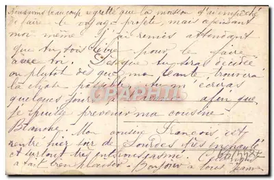 Em Patrulha — Salon 1910 — Éd. Lapeyre — Verso