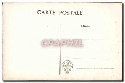 Palacio de Fontainebleau — Puerta de Francisco I (Jardín de Diana) — Colección Artística L. M. n°172 — Reverso
